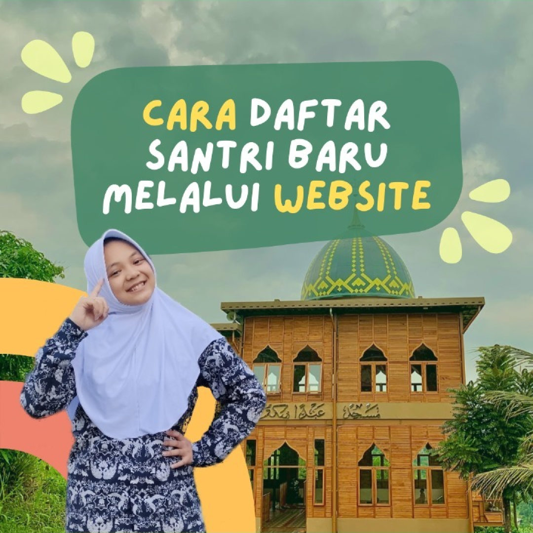 Cara pendaftaran Santri Baru Melalui Website PPTQAM